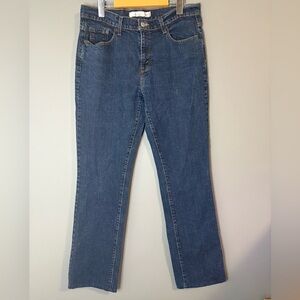 Levi’s size 10 Classic 504 Blue Women's straight leg denim Jeans